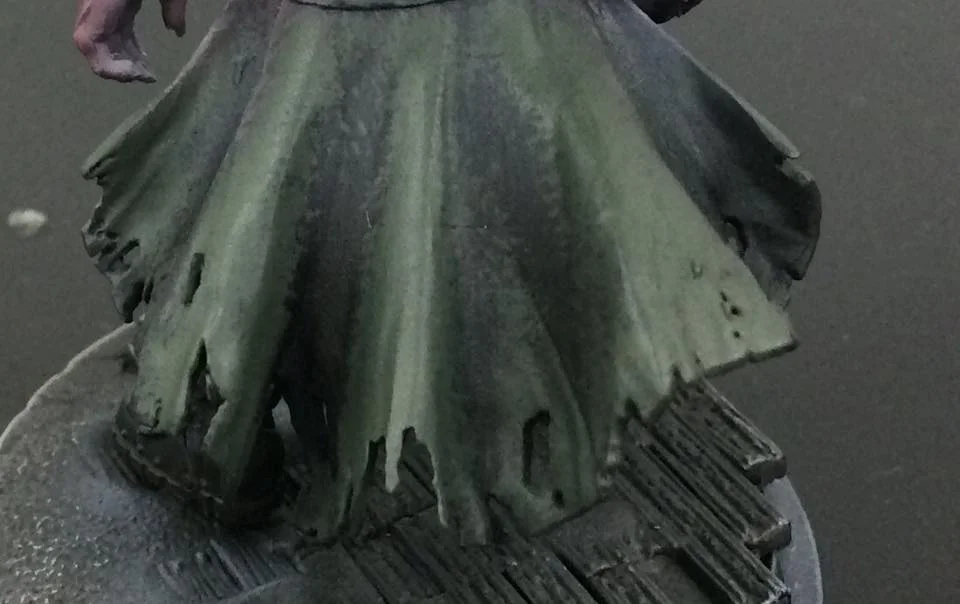 Add a spot of Jack Bone to the mix and repeat the process aiming for the raised areas and edges of the material.