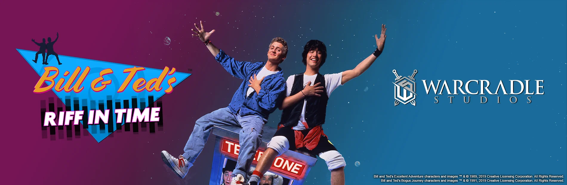 Announcing Bill &amp; Ted’s Riff in Time - The Board Game