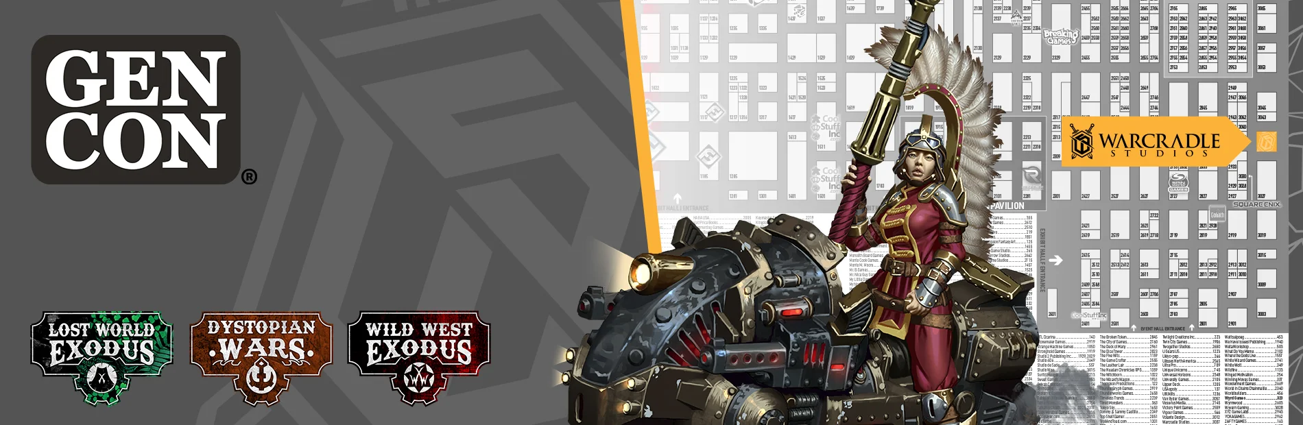 Warcradle Studios at Gen Con 2019
