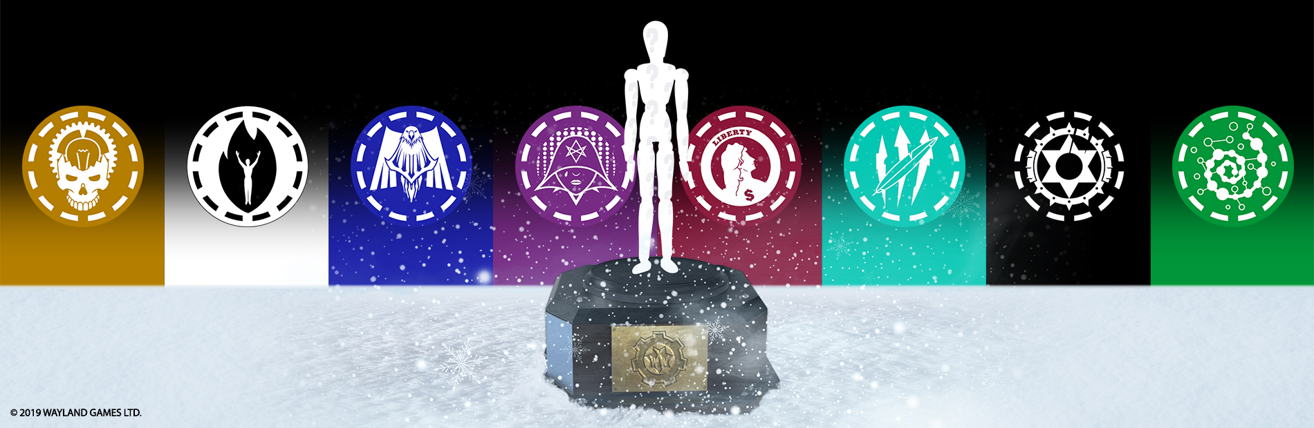 Help your faction claim the Festive miniature this year!