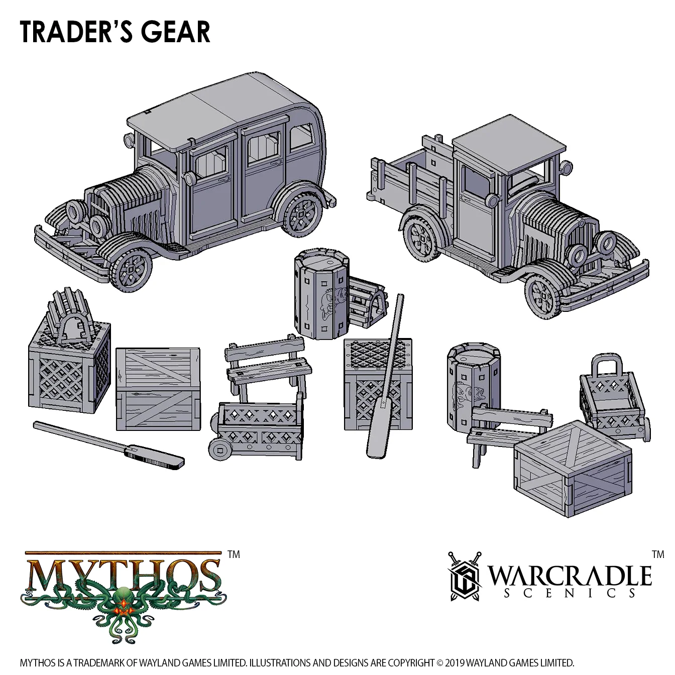 Scatter terrain is an important part of any tabletop skirmish game.