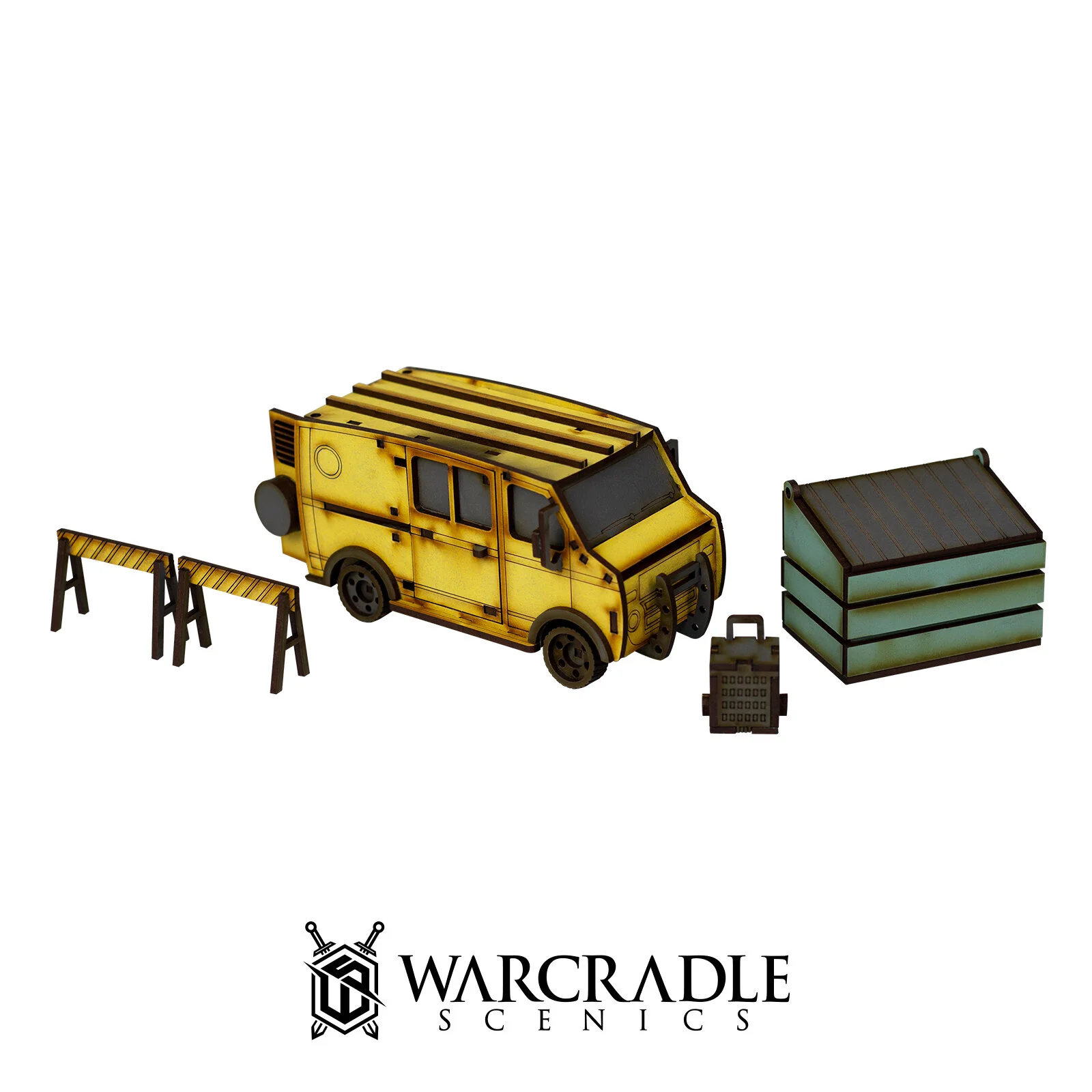 Super City Downtown Set - Terrain Bundle - Warcradle Scenics