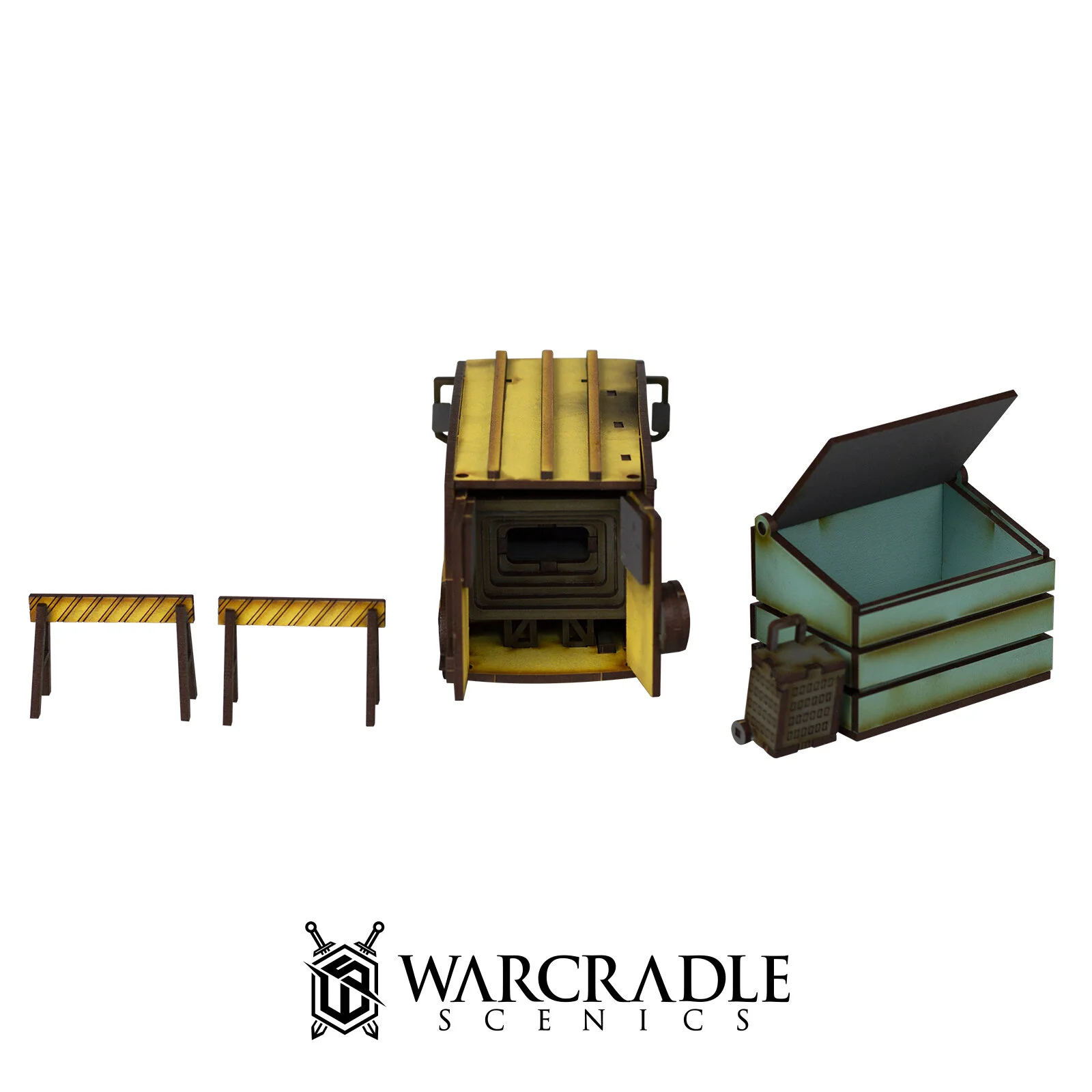 Super City Downtown Set - Terrain Bundle - Warcradle Scenics