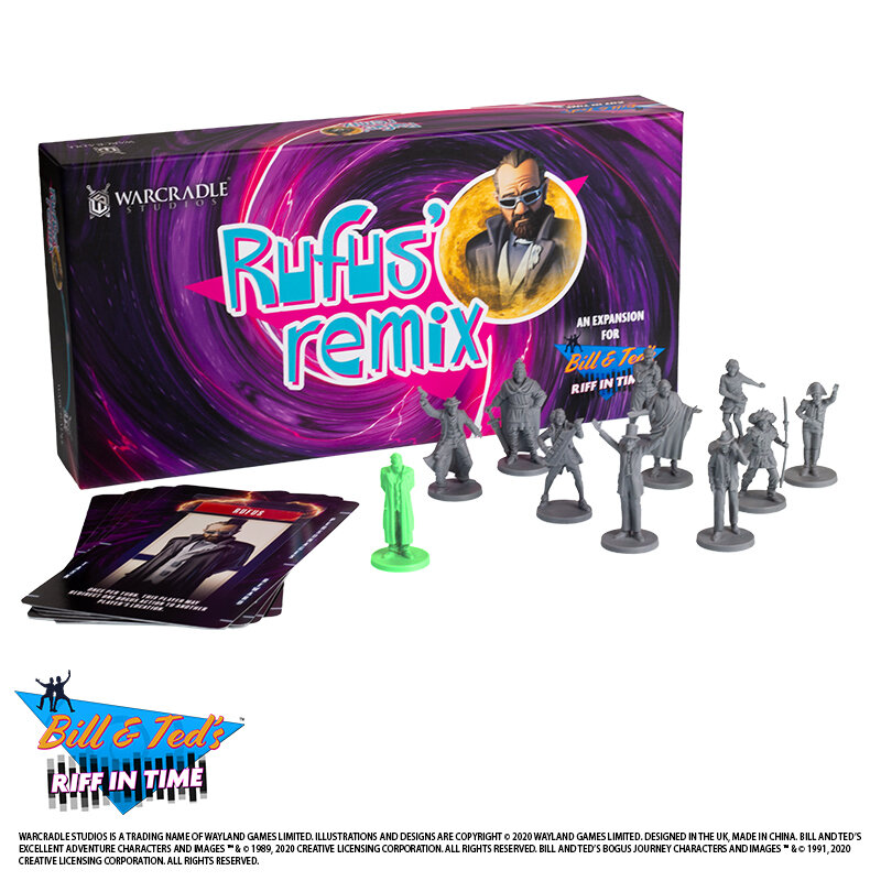 Bill & Ted's Riff In Time English Warcradle Studios Board Game Brand New 