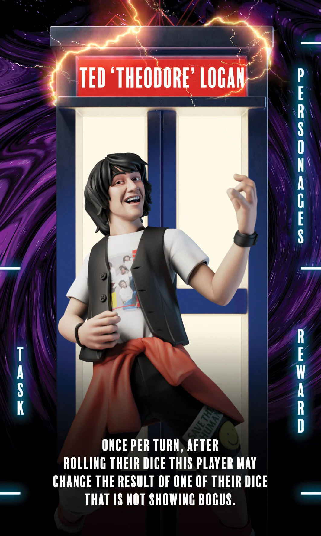 Ted Theodore Logan Player Card