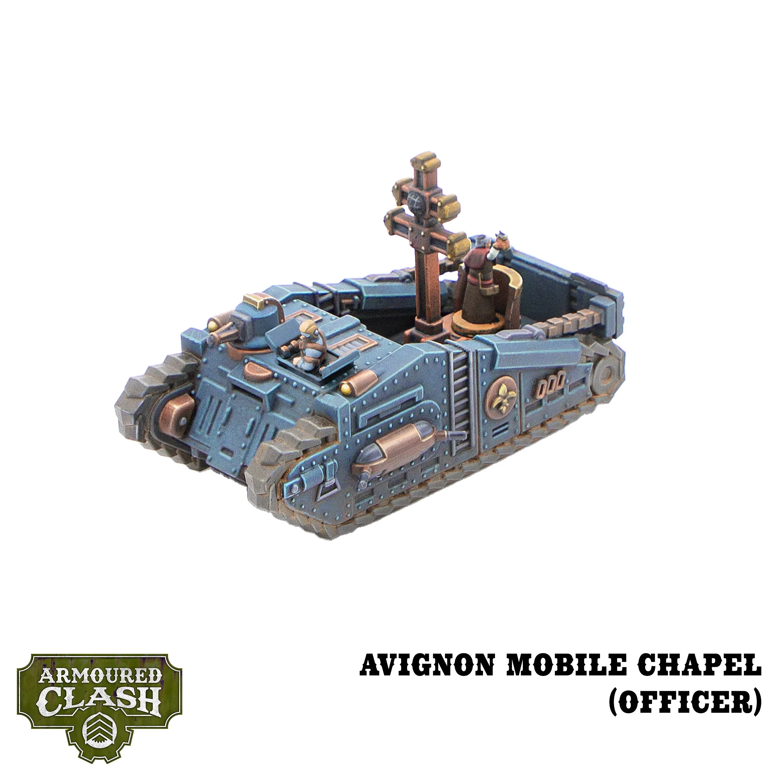 ARM260000 Armoured Clash Alliance Faction Battlegroup Starter Set_Avignon Mobile Chapel Officer.jpg