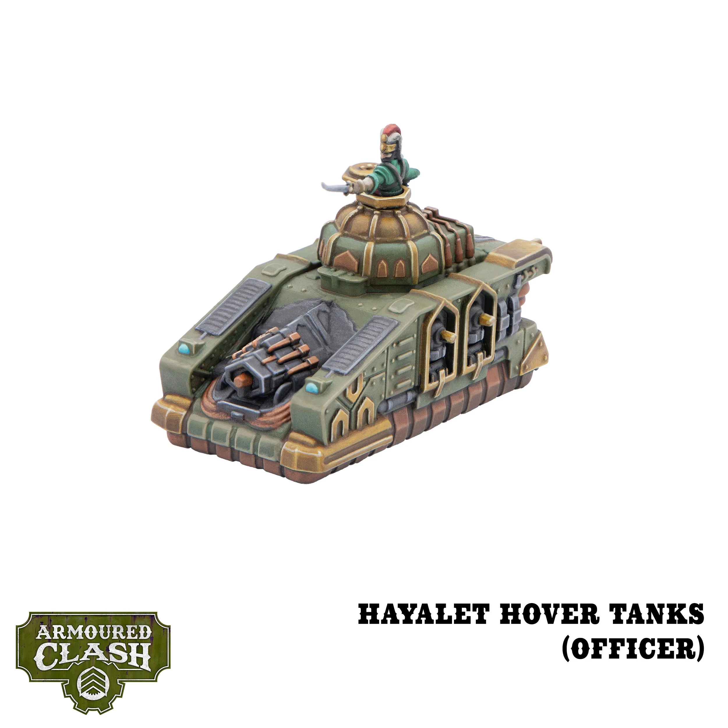 ARM240007 Armoured Clash Sultanate Ferik Battlegroup Set_Hayalet Hover Tank Officer.jpg