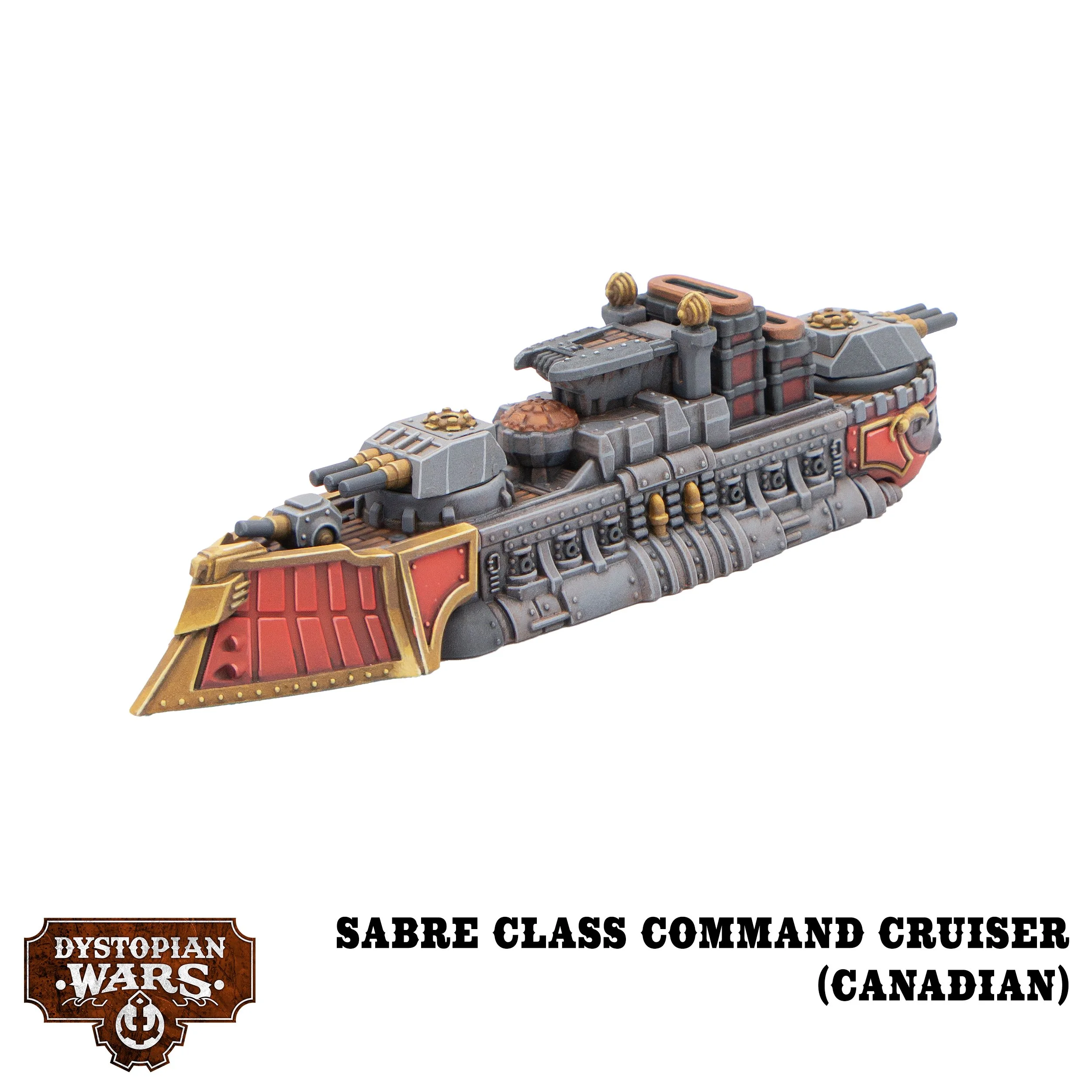 DWA210017 Dystopian Wars Crown Faction Battlefleet Starter Set_Sabre Class command cruiser canadian (1).jpg