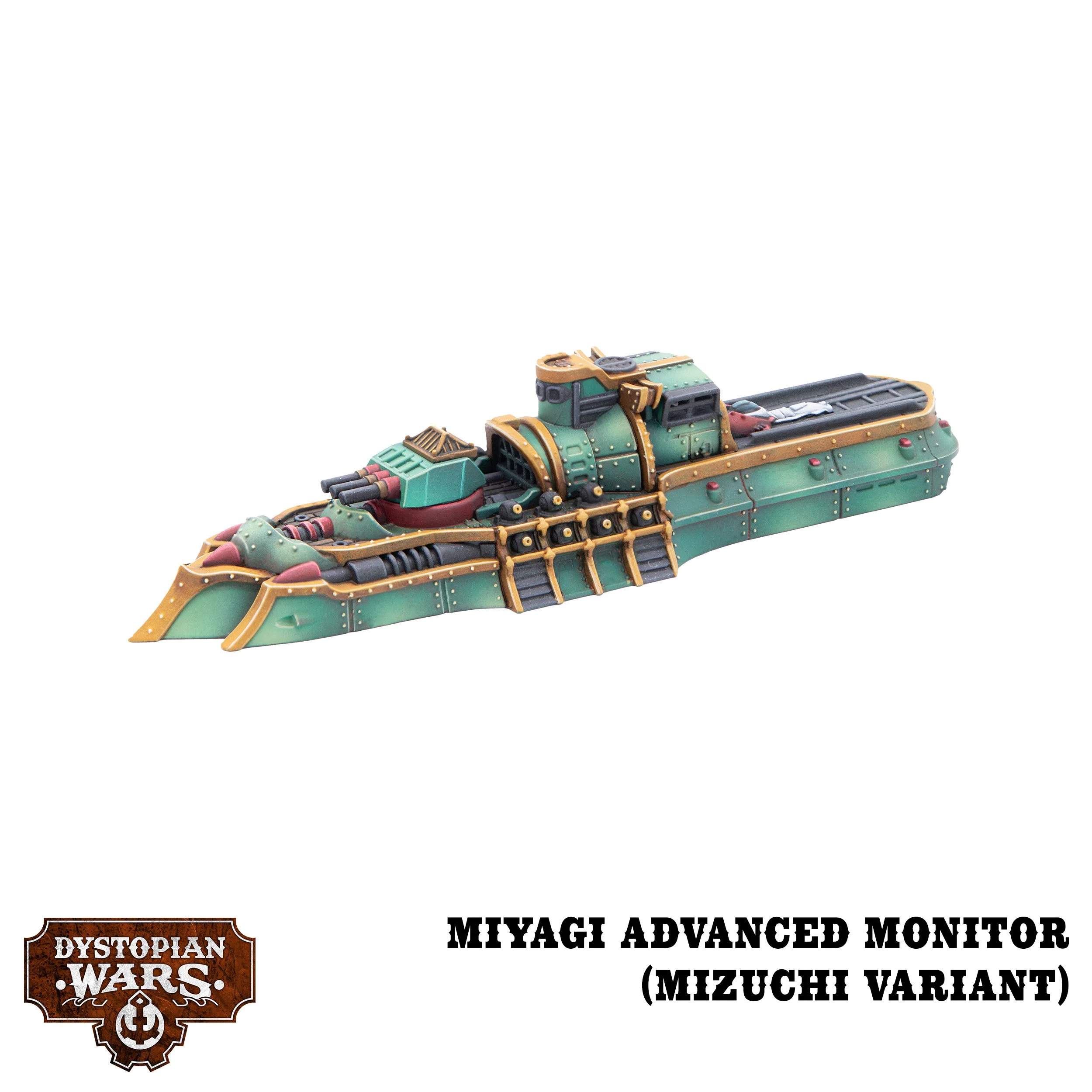 DWA990046 Dystopian Wars Dominion of Dragon - Two Player Starter Set_Miyagi Advanced Monitor Mizuchi.jpg