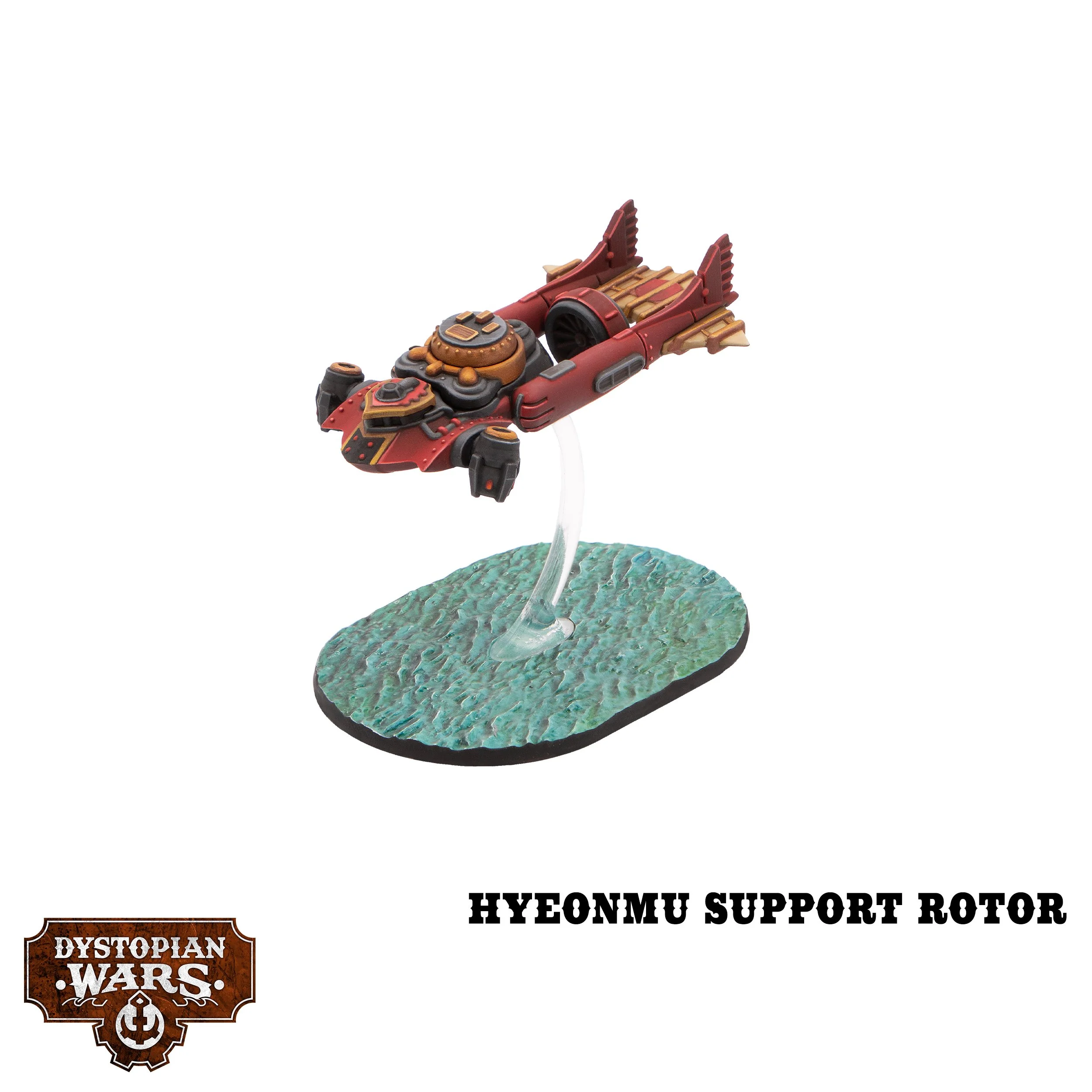 DWA990046 Dystopian Wars Dominion of Dragon - Two Player Starter Set_ Hyeonmu Support Rotor.jpg