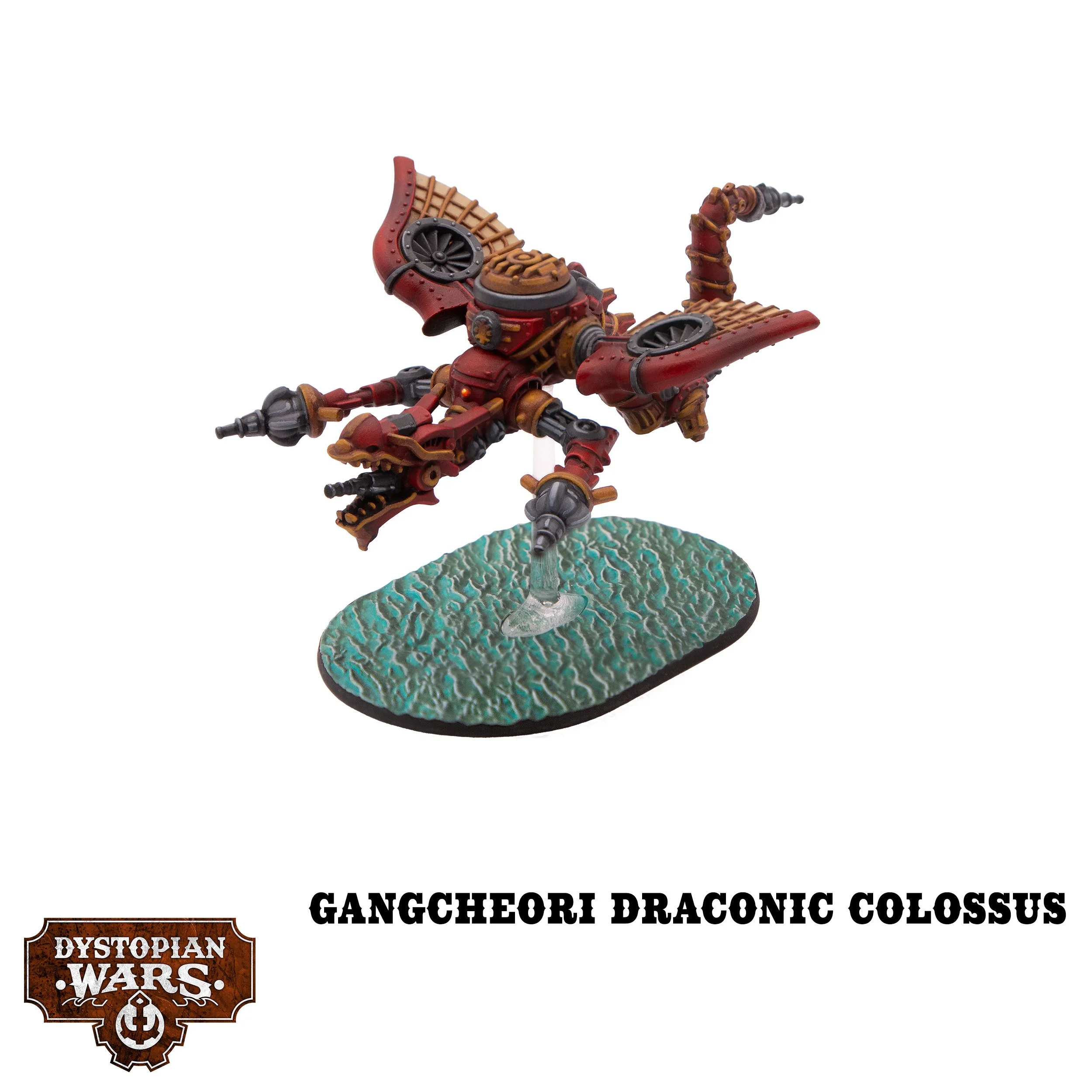 DWA990046 Dystopian Wars Dominion of Dragon - Two Player Starter Set_Gangcheori Draconic Colossus.jpg
