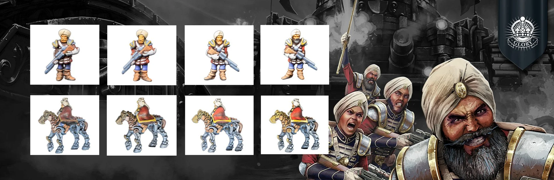 Wargames Illustrated Issue 464: Crown Indian Raj Step Painting Guide