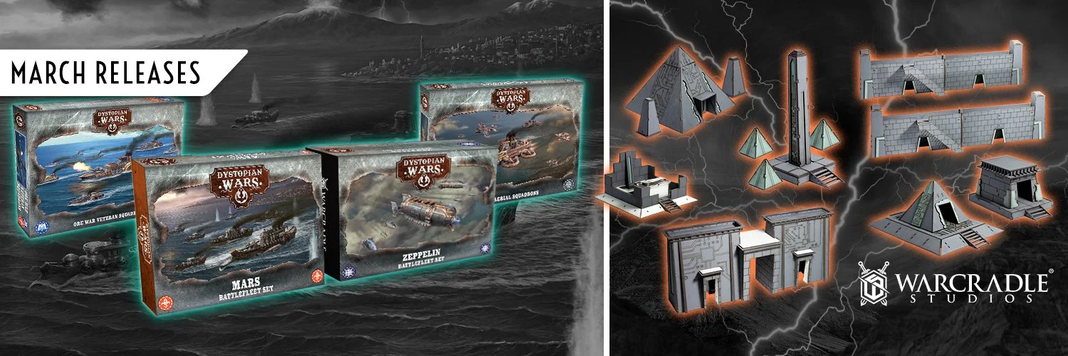 Warcradle Studios March Releases