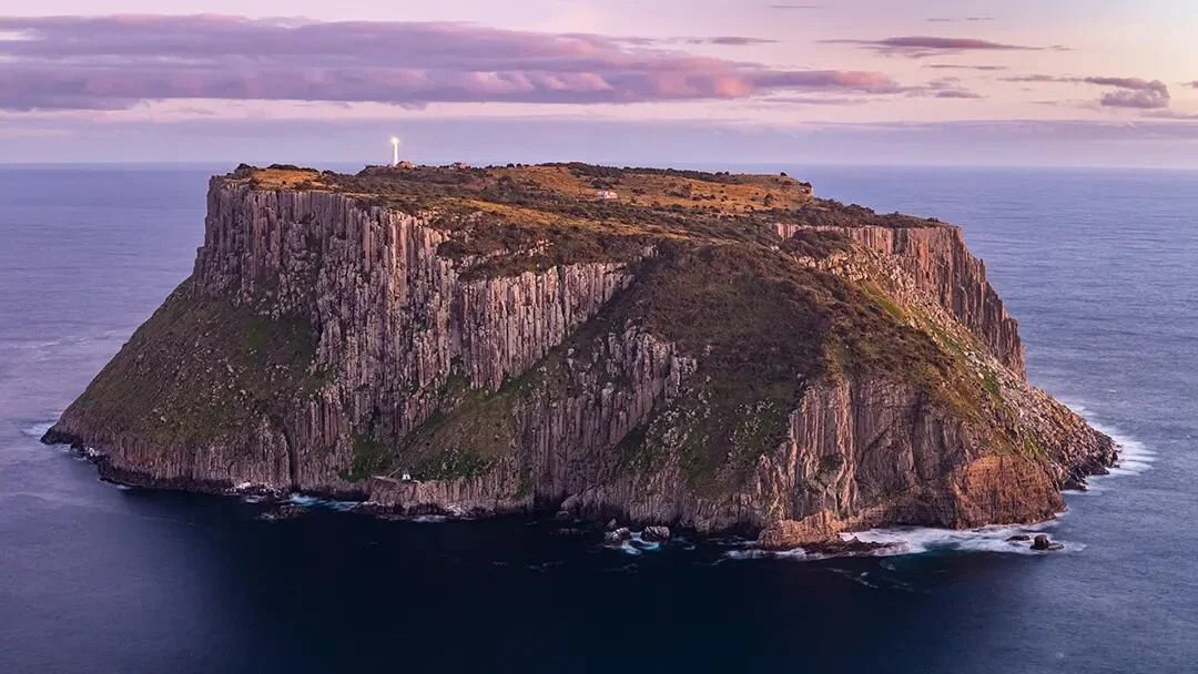 Tasman Island, Cape Pillar,  Tasmania 

The last, and most inaccessible, of the 3 capes down on the Tasman Peninsula is that of Cape Pillar. 
Having parked at Foretescue Bay, I made my way down to Bald Hill Campground and set up camp, before proceedi