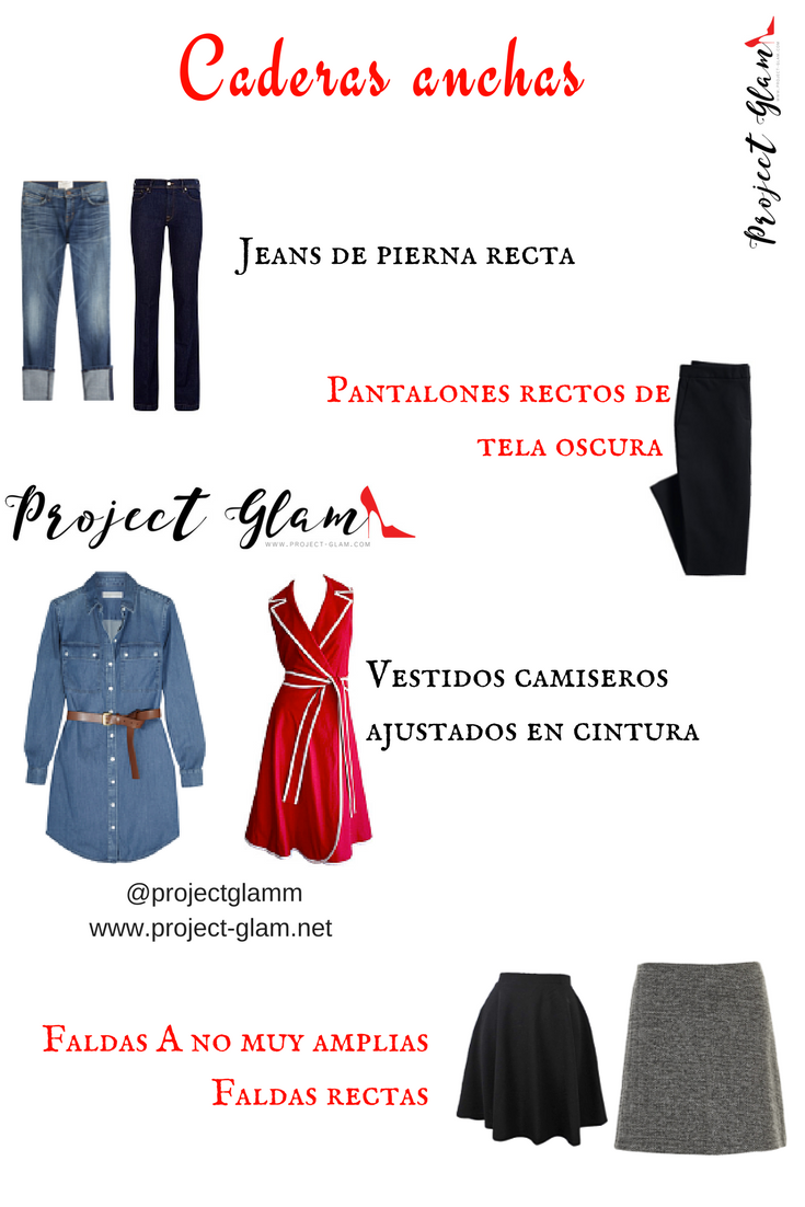Piernas gruesas y caderas anchas: consejos al vestir — Project Glam