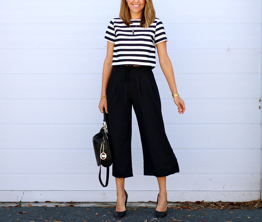 Qué son los pantalones Culottes? A quién le luce y cómo combinarlos — Project Glam Qué son los pantalones Culottes? A quién le luce y cómo combinarlos — Project Glam