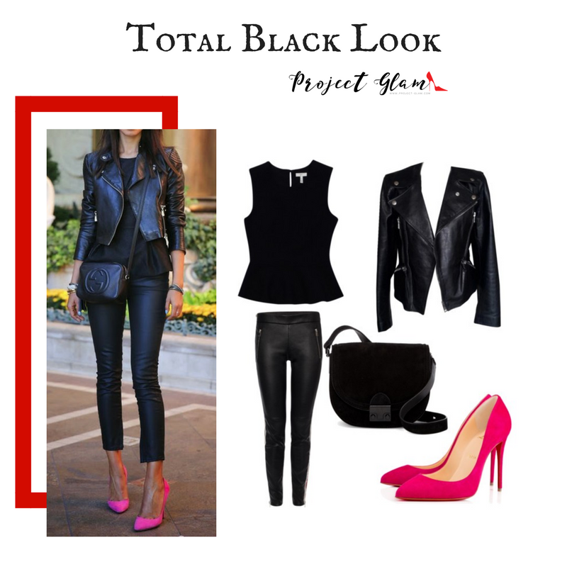 Total Black Look: ideas para no fallar en el intento — Project Glam