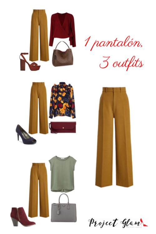 1 pantalón, 3 outfits — Project Glam
