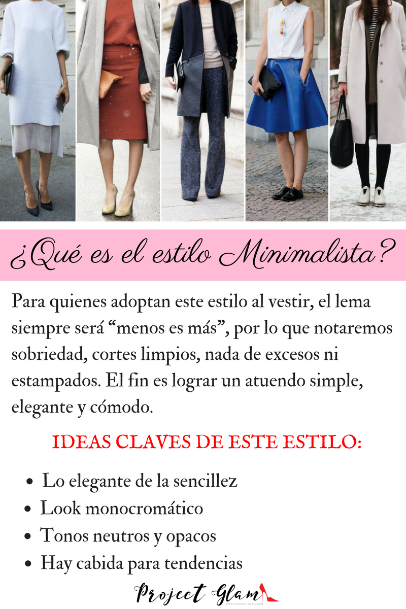 Qu es vestir Minimalista Project Glam