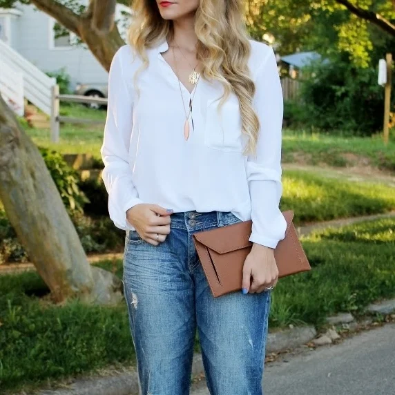 Outfits Con Blusa Blanca Y Jeans Online Shop, UP TO 62% OFF |  agrichembio.com