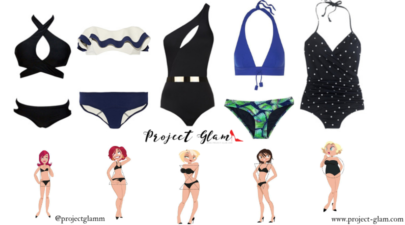 Trajes de baño para cada tipo de cuerpo — Project Glam