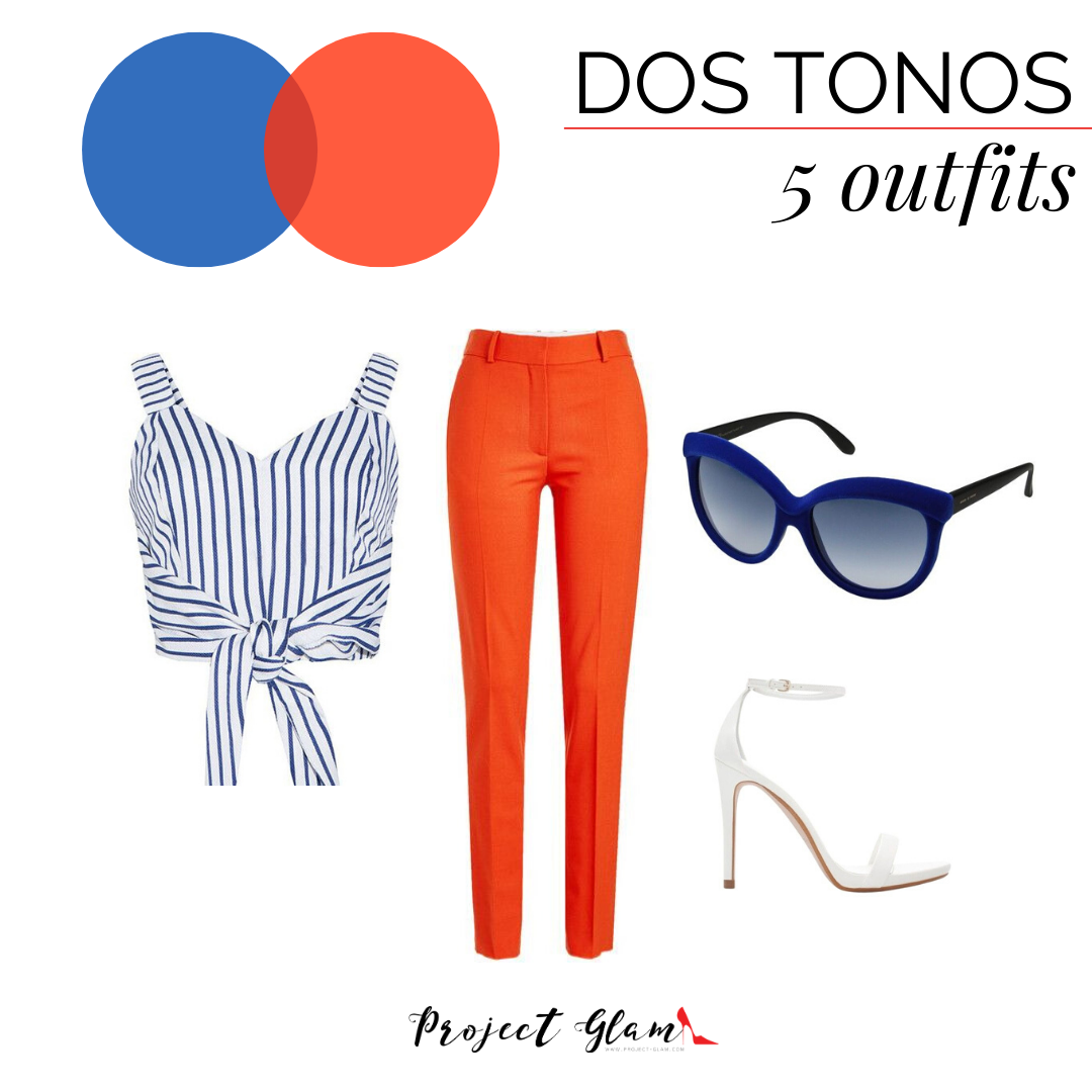Azul y naranja: ideas para combinar al vestir — Glam