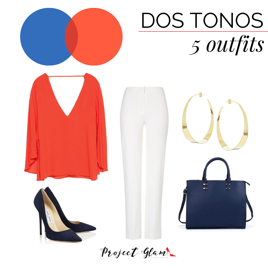 Azul y naranja: ideas para combinar al vestir — Project Glam