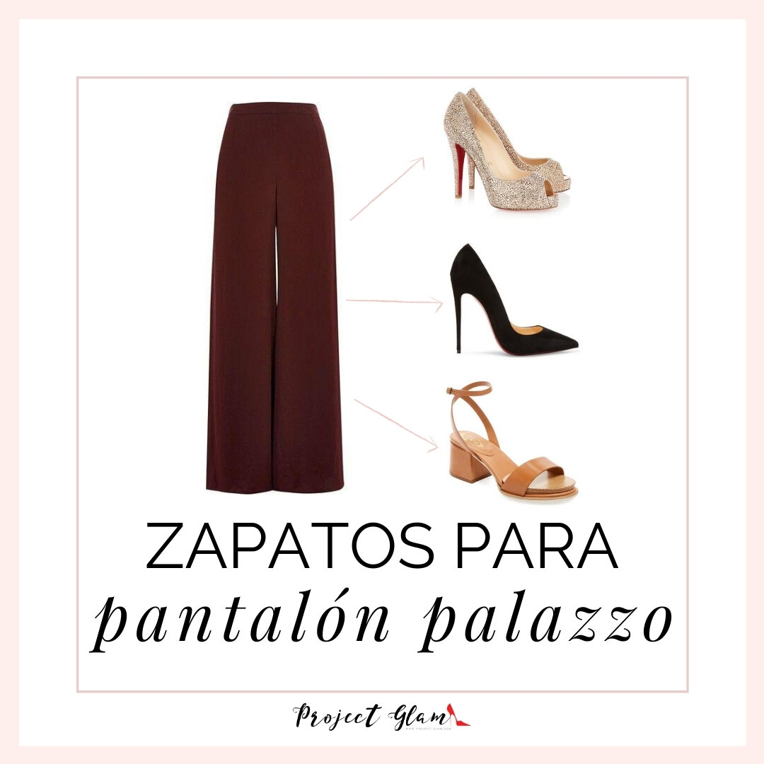 Qué zapato lucir con un pantalón Palazzo? — Project Glam