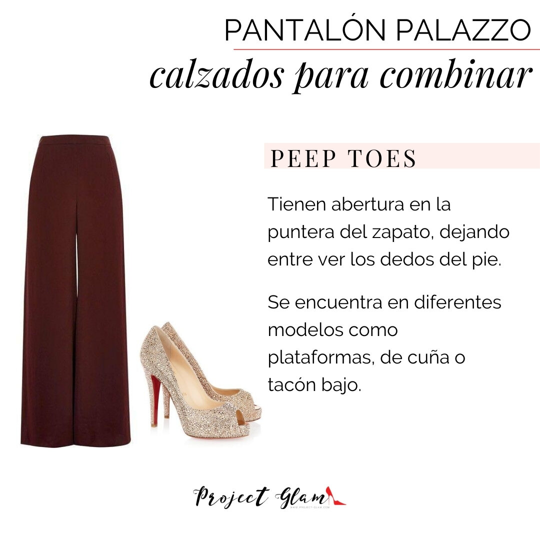 Qué zapato lucir con un pantalón Palazzo? — Project Glam