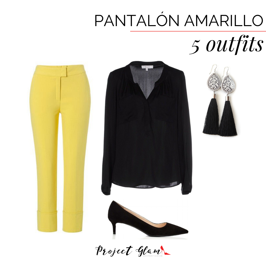 Pantalón amarillo: ideas de outfits Project Glam