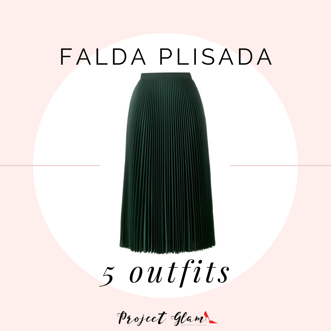 Escribe email entrega a domicilio Individualidad Midi falda verde y plisada: ideas de outfits — Project Glam