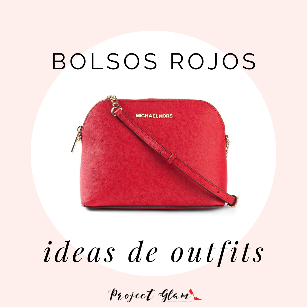 qué outfits bolso rojo? — Glam