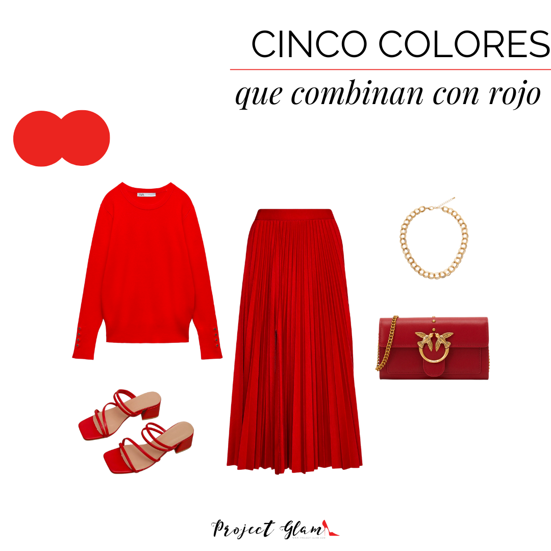5 Colores que combinan con rojo — Project Glam