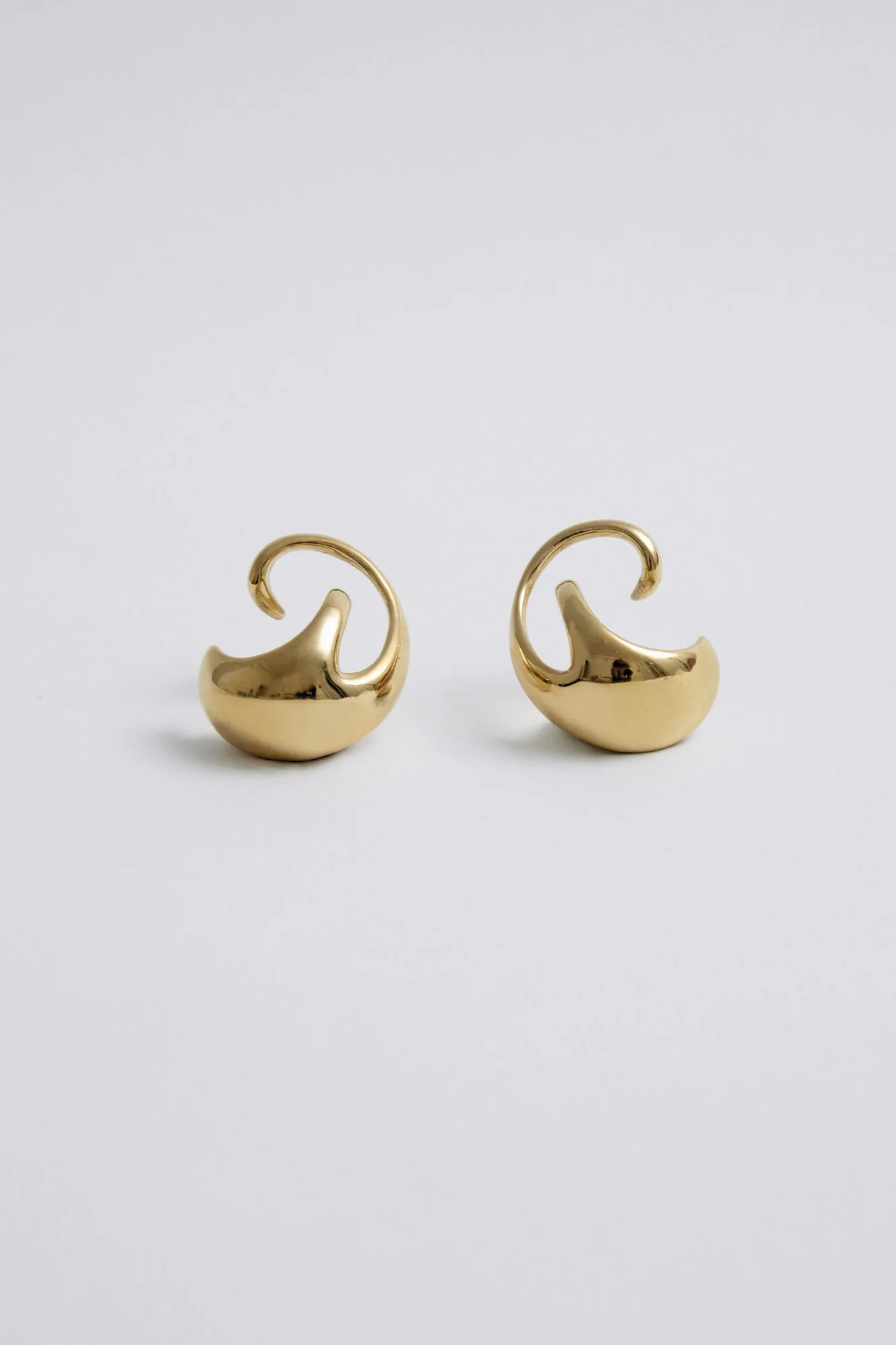 ILLUSION hoops - vermeil