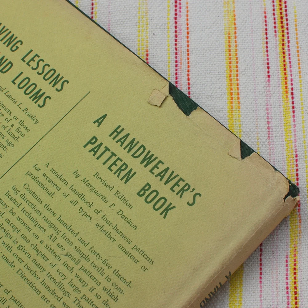 A Handweaver's Pattern Book, By Marguerite P. Davison