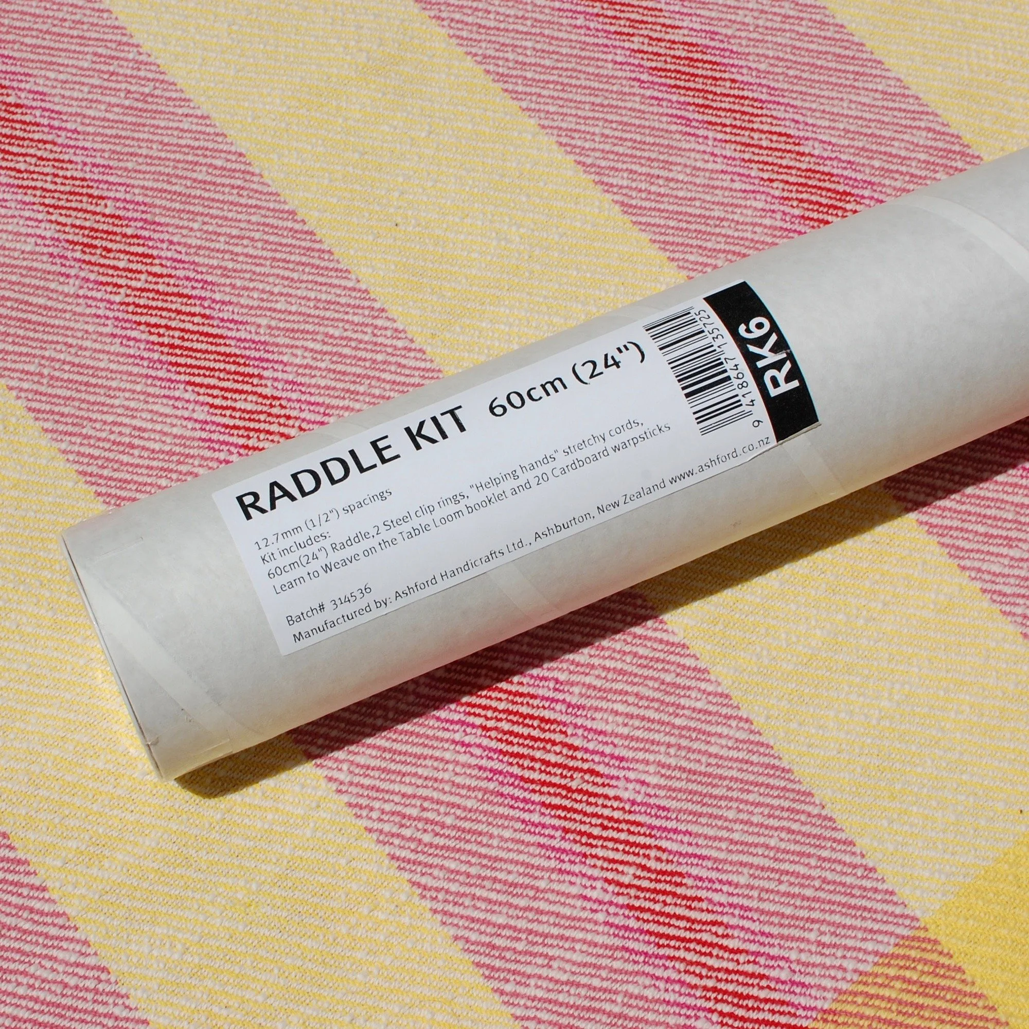 24" Ashford raddle in packaging