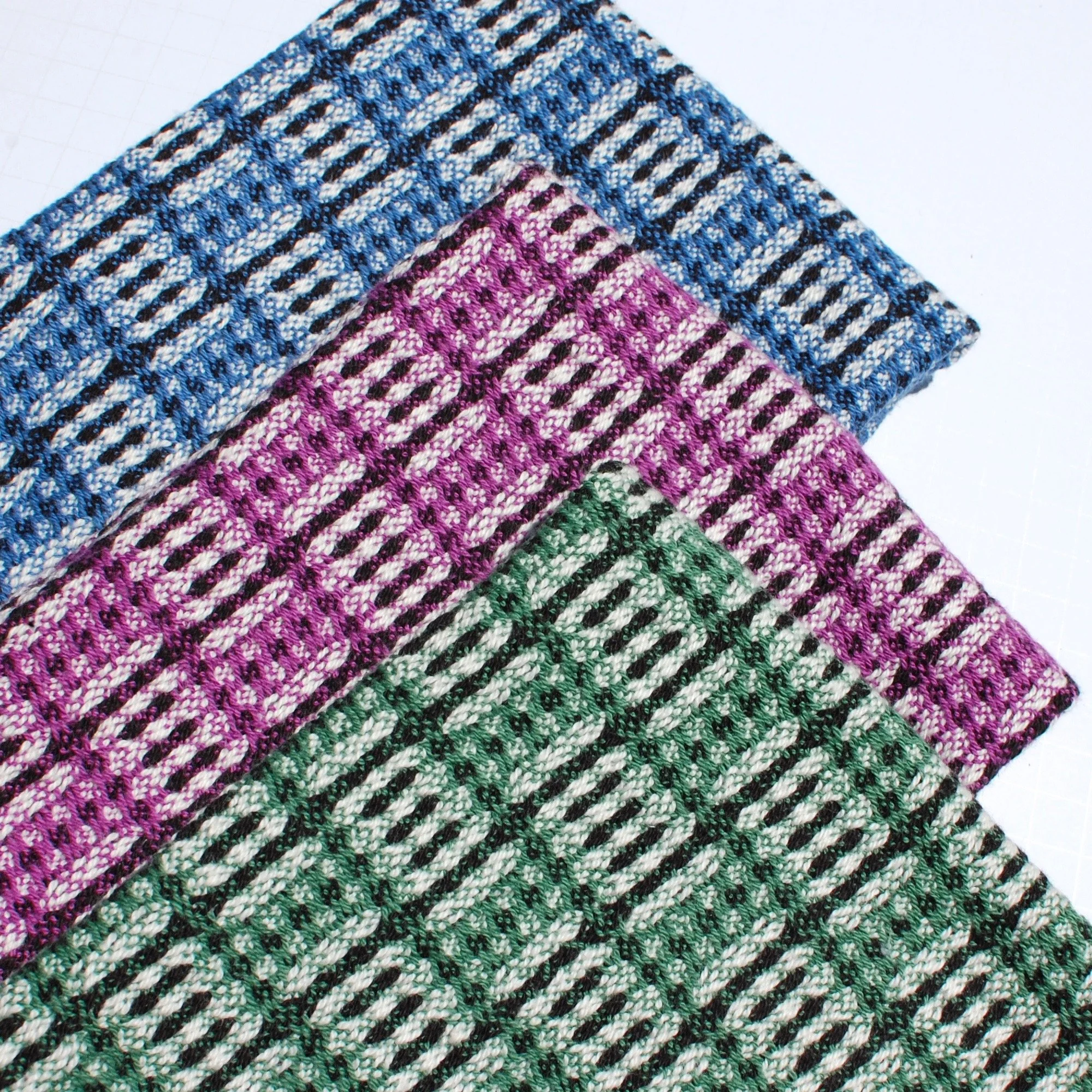 Handwoven in America towels. American grown and processed cotton.
