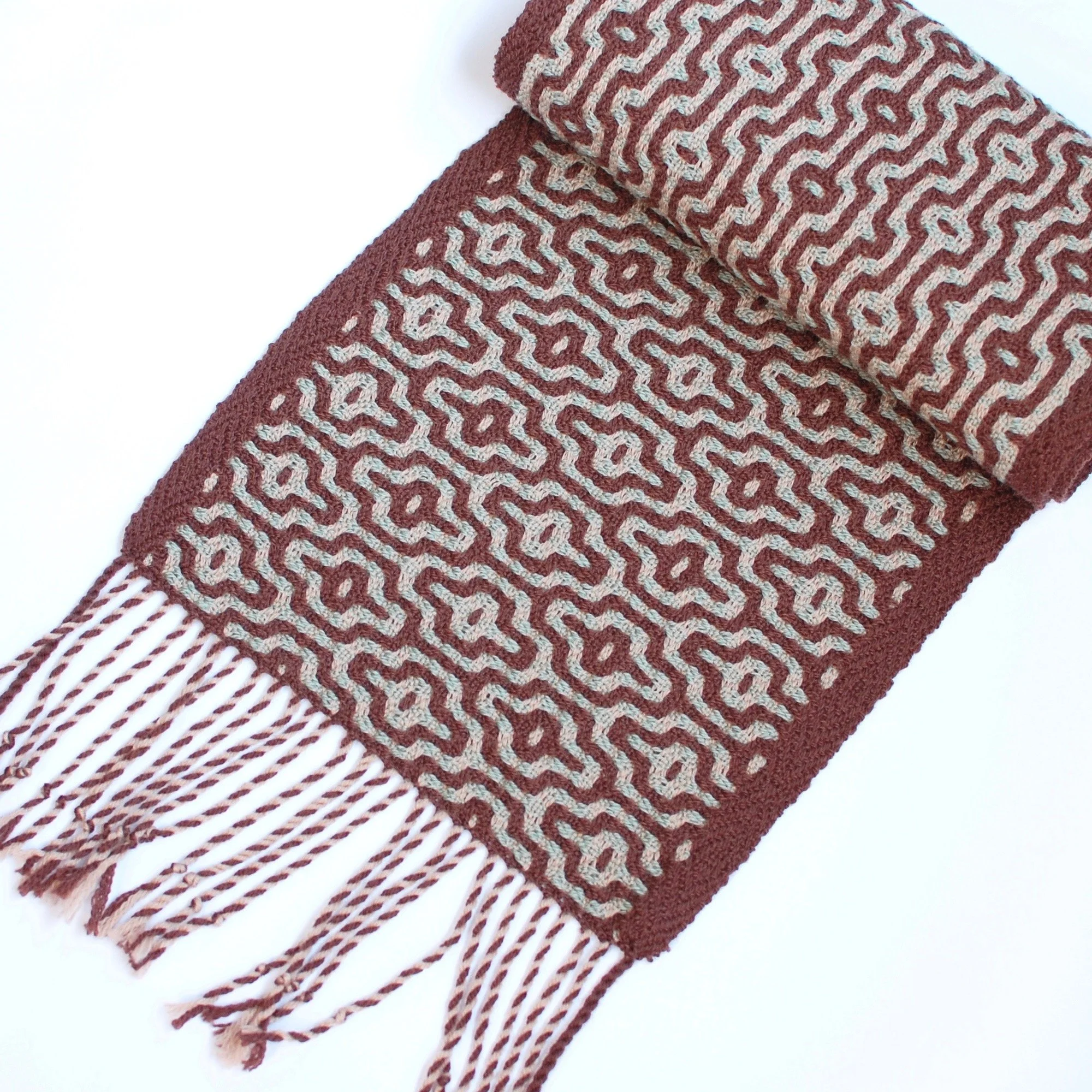Handwoven scarf