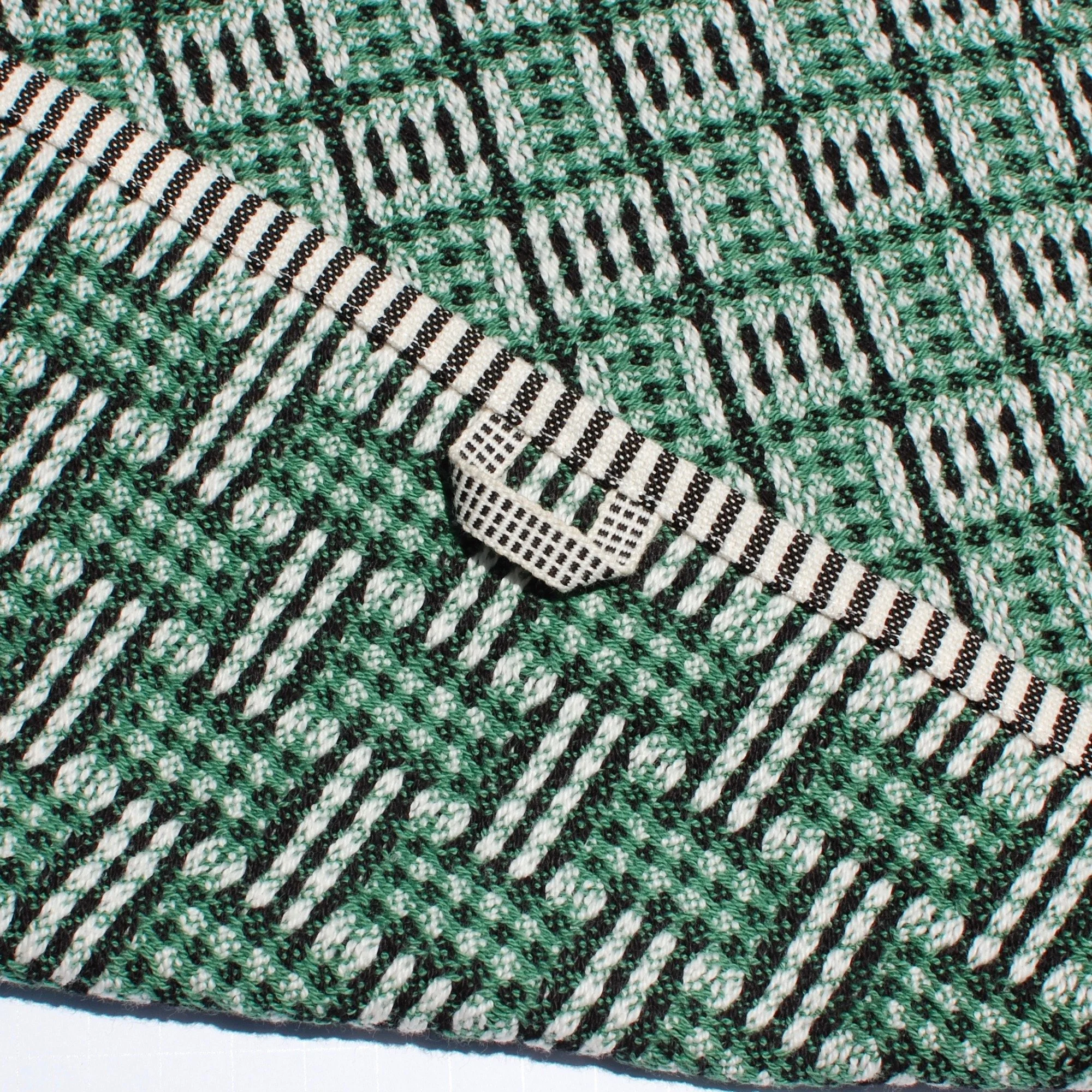 american handwoven towel with American grown and processed cotton