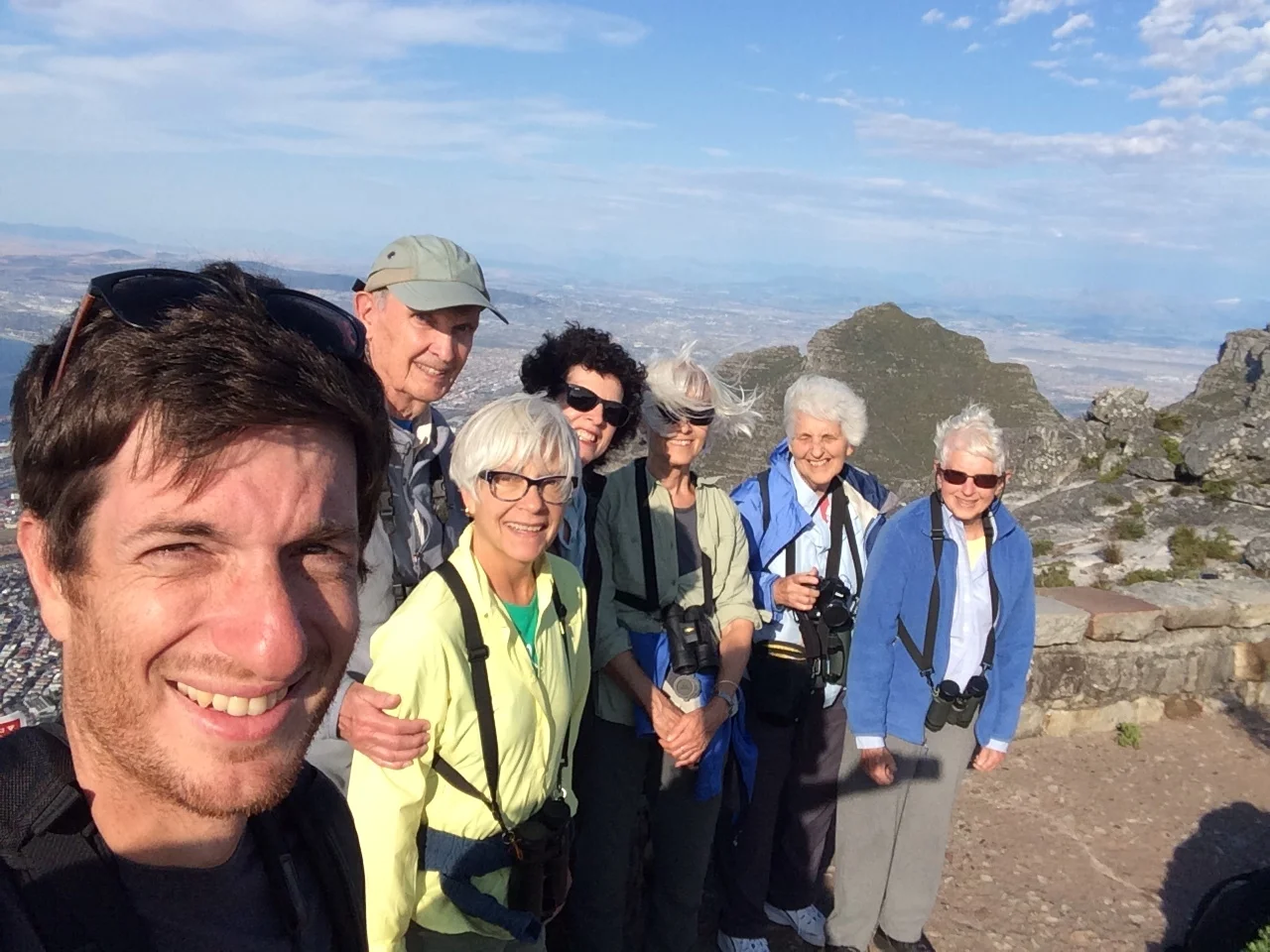 Group atop Table Mountain