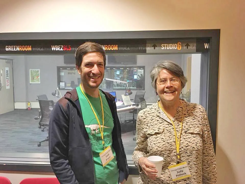 Judy Pollock and me_WBEZ.jpg