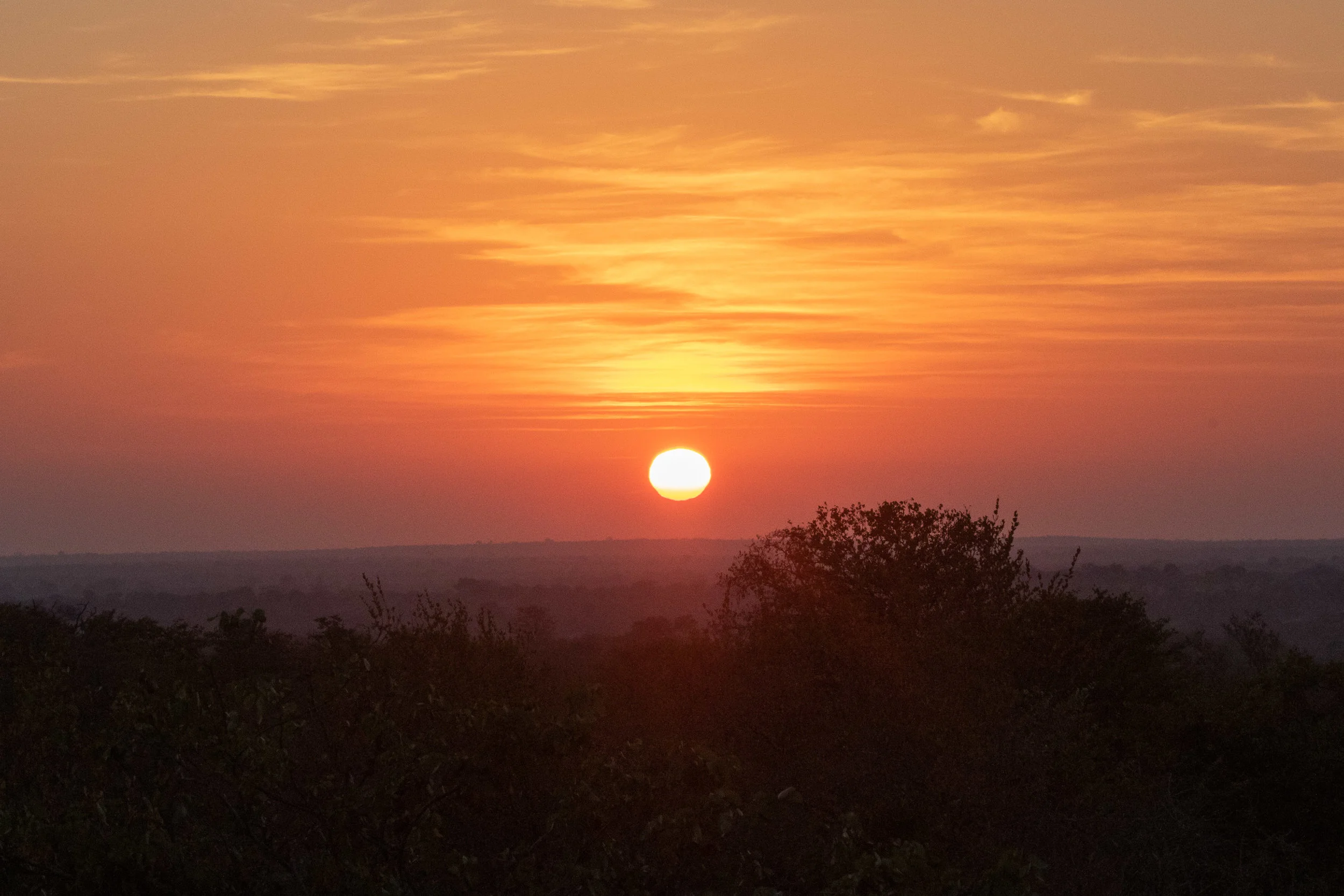 Sunrise over Kruger
