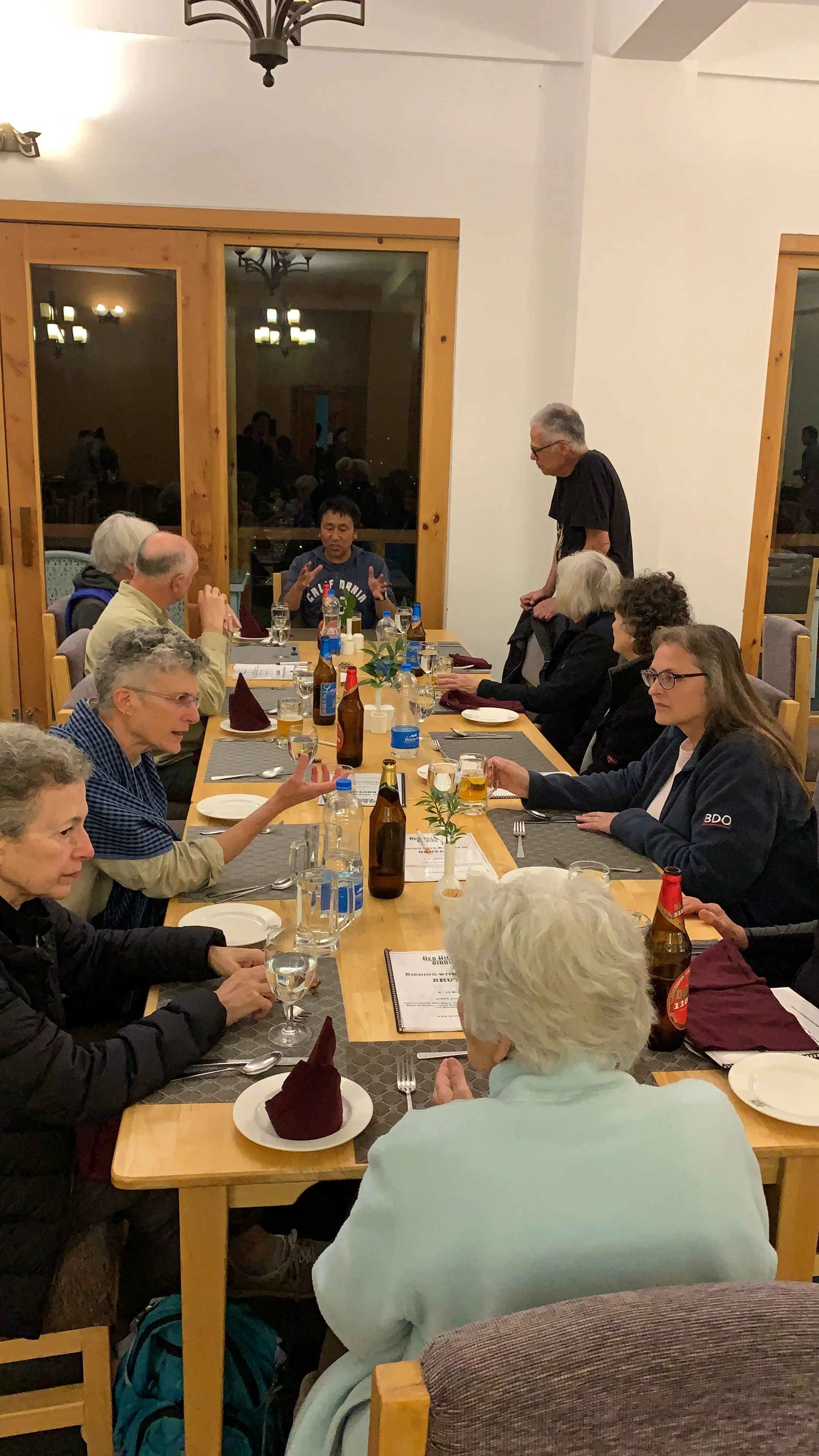 Dinner at our hotel in Punakha