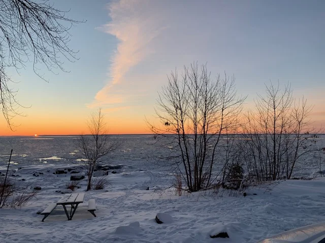 Lake Superior ice