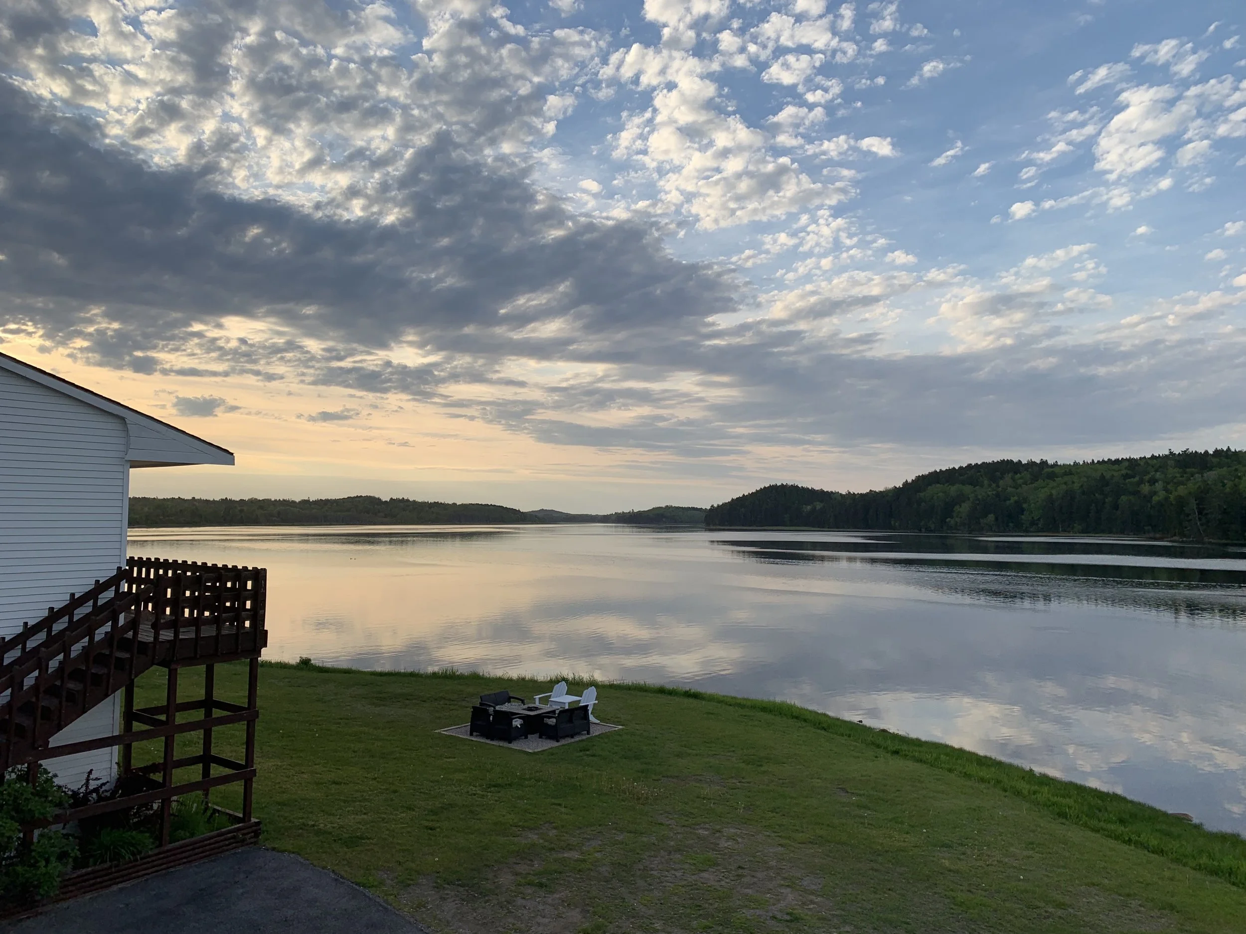 Photo from our hotel room balcony