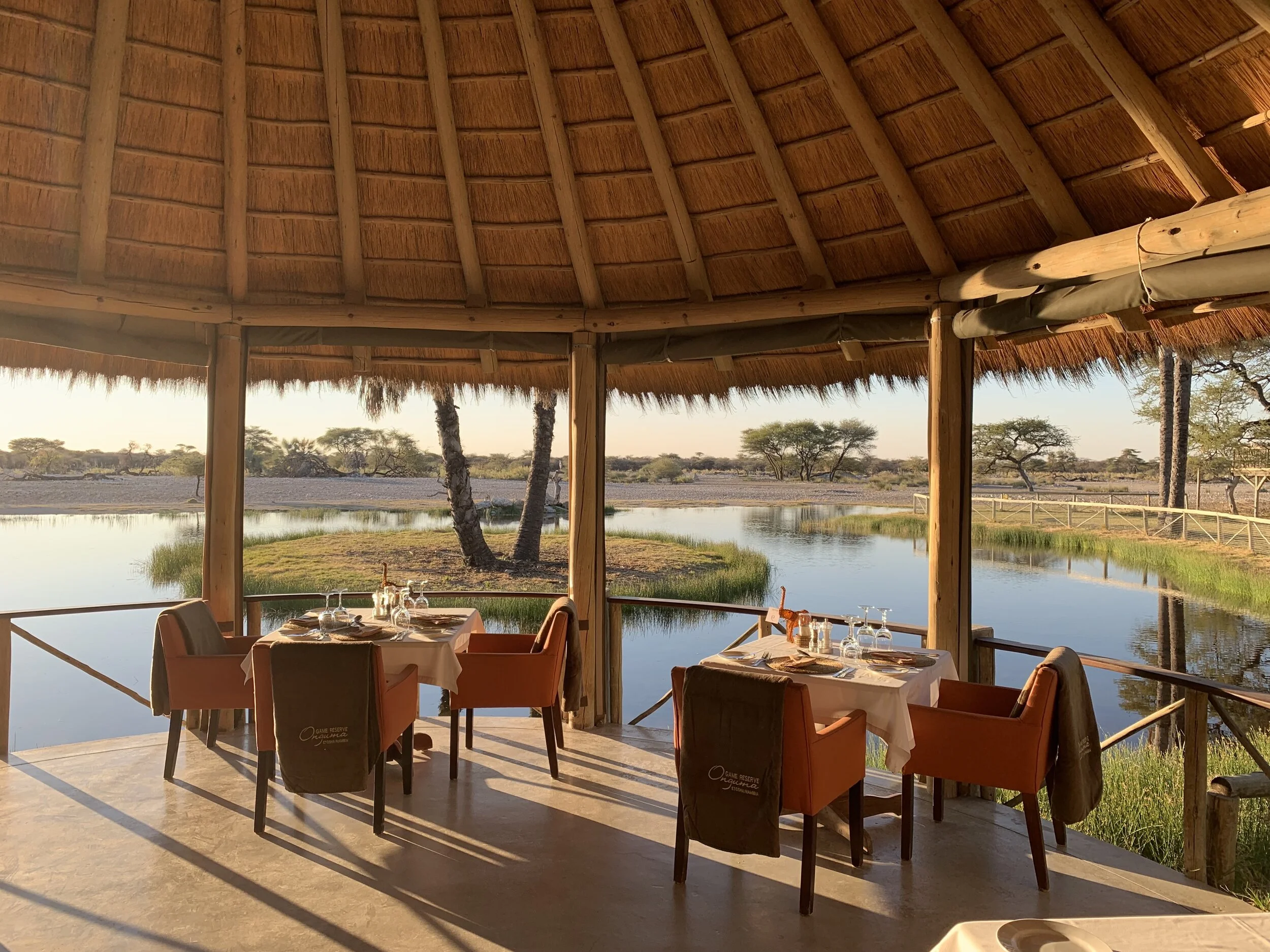 One of many beautiful hotels we stayed in