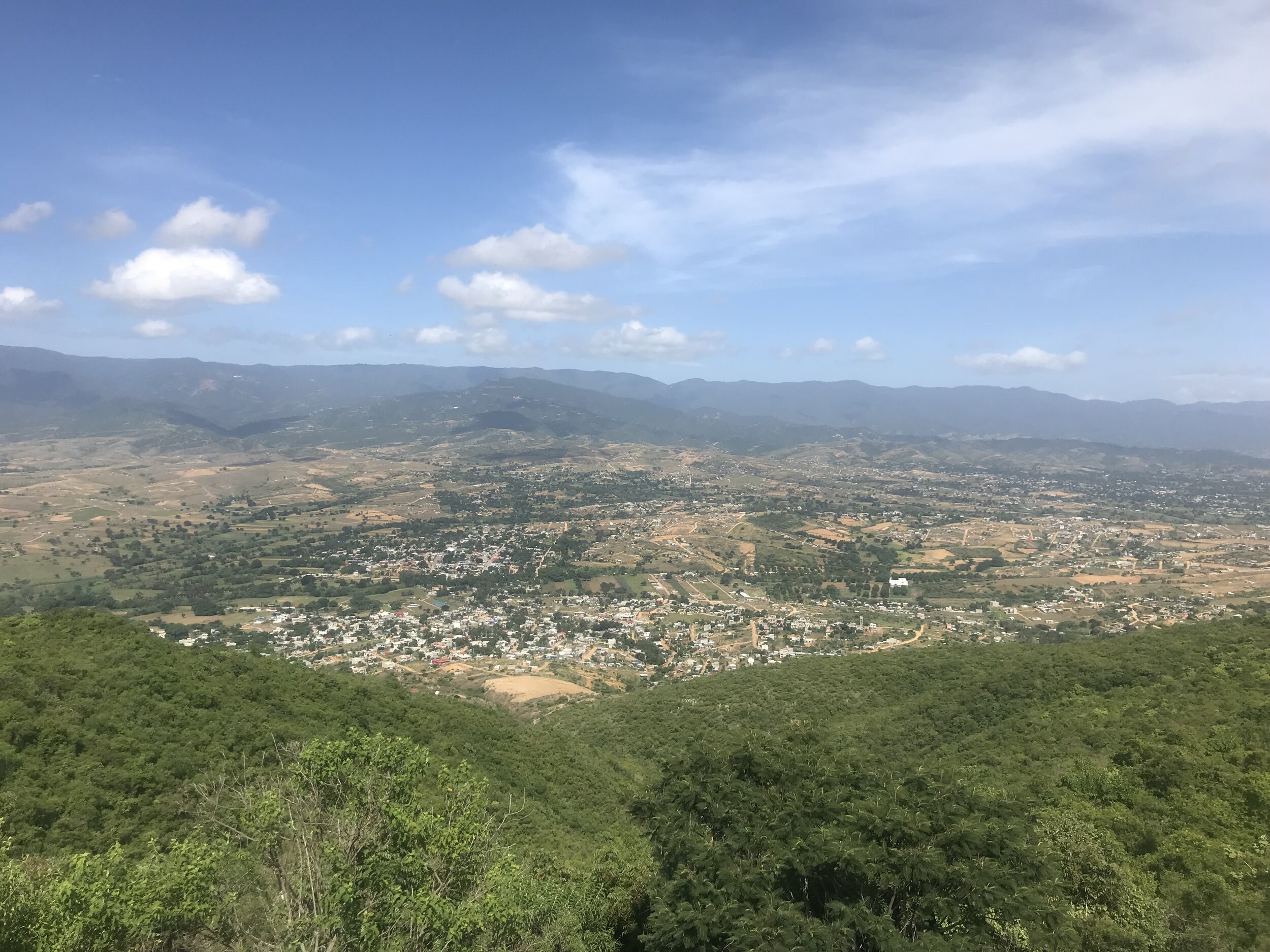 Oaxaca Valley from Monte Albán  