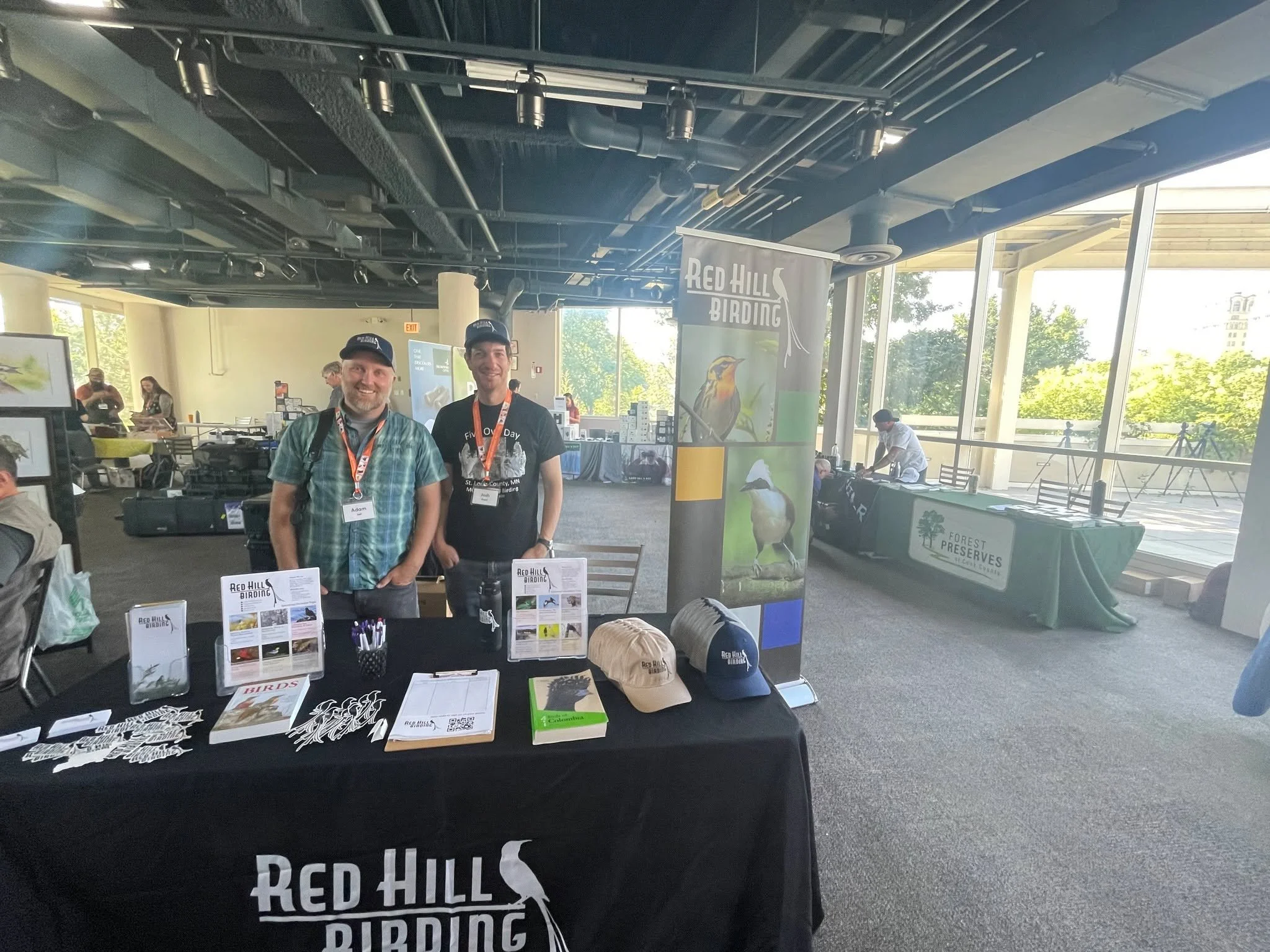 Stop by our booth this weekend at the The Urban Birding Festival at Peggy Notebaert Nature Museum to register for our FESTIVAL RAFFLE PRIZE--a private half-day birding tour led by a Red Hill guide or a discount on a future tour! We'll also be rafflin