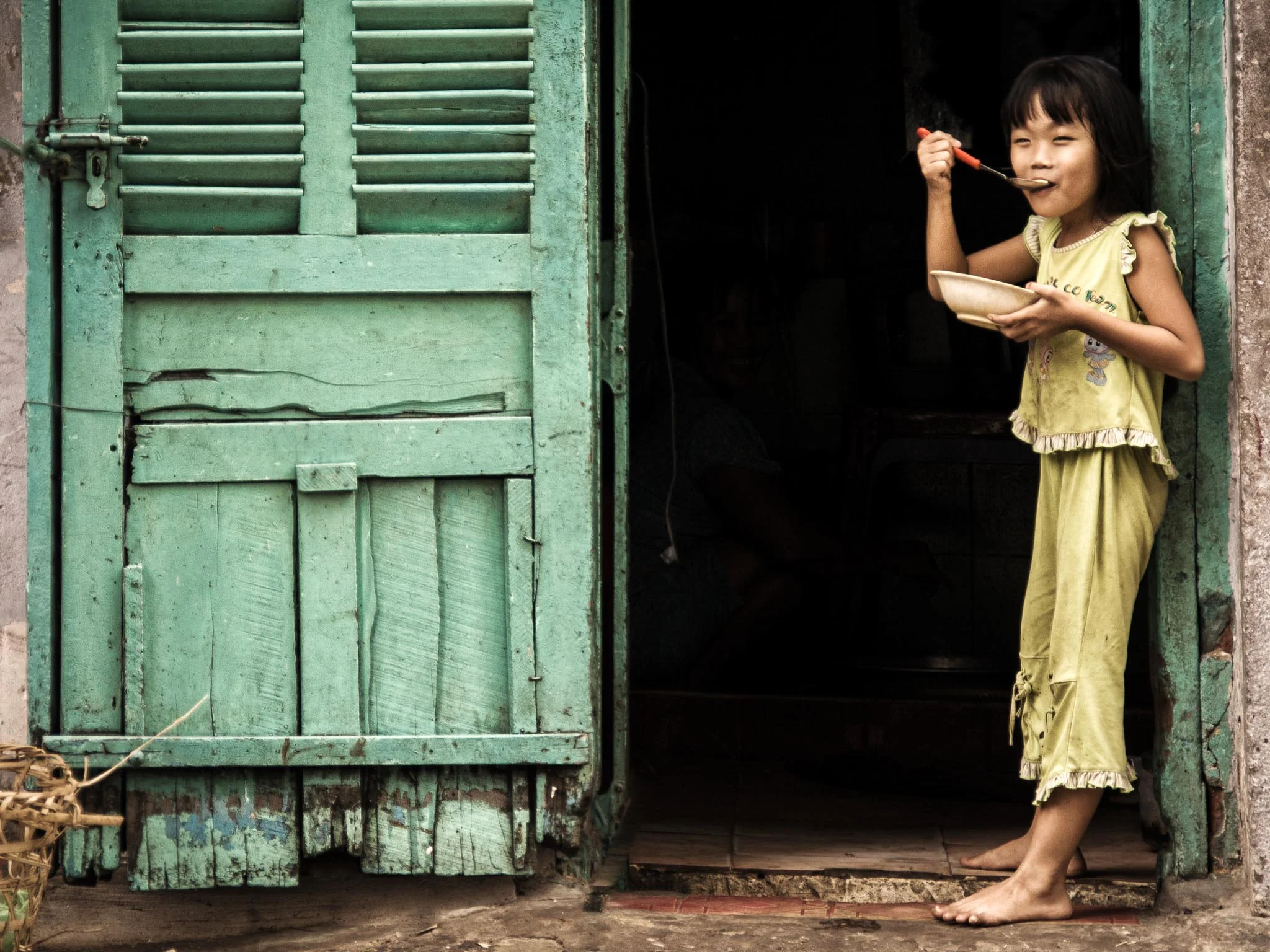 Girl with Red Spoon (HCMC Vietnam)
