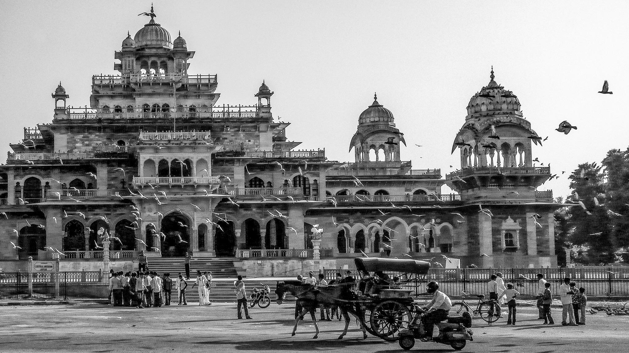 The imposing Albert Hall Museum in Jaipur (2007)